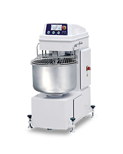 Zanduco 127 Qt. Stainless Steel Heavy-Duty Spiral Dough Mixer with 2 Speeds - 220V, 2.7-5 HP, 3 Ph