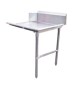 Zanduco 30" x 26" Right Side Stainless Steel Clean Dish Table - CA