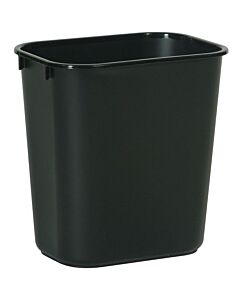 Rubbermaid RCP‐2956‐00‐BLA Wastebasket 28Qt Medium - Black