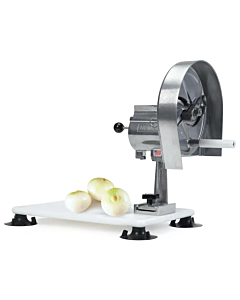 Nemco Easy Fruit / Vegetable Slicer With Portable Base 1/16" - 1/2" Adjustable Cutter