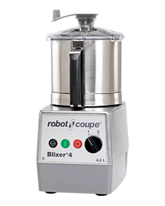 Robot Coupe BLIXER4 Food Processor / Blender / Mixer with 4.75 Qt. Single Speed - 120V, 1.5 HP