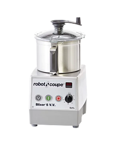 Robot Coupe BLIXER5VV Food Processor / Blender / Mixer with 6.2 Qt. Variable Speed - 208-240V, 3 HP