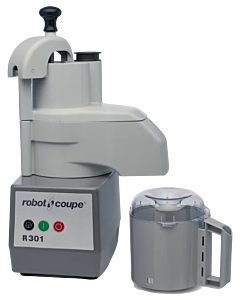 Robot Coupe R301 Combination Food Processor with 3.5 Qt. Single Speed - 120V, 1.5 HP