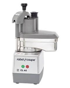 Robot Coupe CL40 Continuous Feed Food Processor with Single Speed - 120V, 1 HP