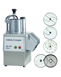 Robot Coupe CL50 ULTRA PIZZA Vegetables Food Preparation with 5 Discs - 120V, 1.5 HP