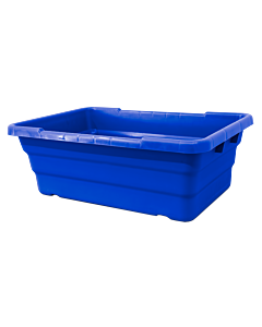Omcan 25" x 16" x 8.5" Meat Lug/Tote Box - Blue - CA