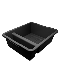 Omcan 21.14" x 16.81" x 7" Dish/Bus Box Divided