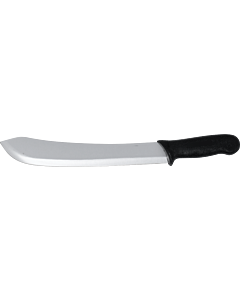 Omcan 12″ Butcher Knife with Black Handle