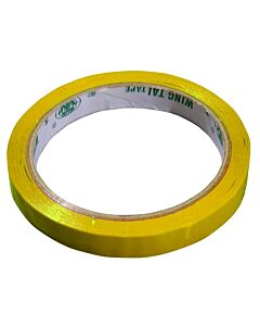 Omcan Poly Bag Sealer Tape 9mm wide x 66m long (16 rolls/pack) - Yellow