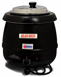 Omcan 10.6 qt Soup Kettle with Metal Lid - USA