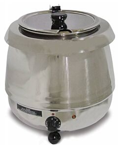 Omcan 10.6 qt Stainless Steel Soup Kettle - USA