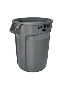 Rubbermaid RCP‐2632‐00‐GRAY 32 Gallon Vented BRUTE™Container - Gray