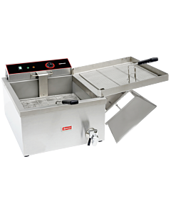 Omcan Countertop Electric Fryer with 25 lb. (3 Gal.) Capacity - 208-240V, 3300-4400W
