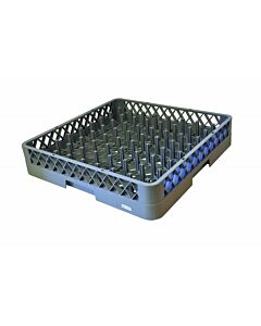 Omcan 64 Peg Dishwasher Peg Rack Full Size, Gray