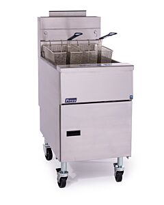 Pitco VF65 65 lb Economy Gas Floor Fryer, Energy Star Certified - 95,000 BTU