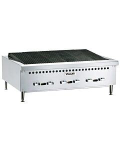 Vulcan VCRB36 36" Radiant Charbroiler Natural Gas or Liquid Propane - 87,000 BTU