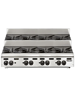 Vulcan VHP848U Achiever Series 48" 8 Burner Step Up Countertop Range - Natural Gas/Liquid Propane - CA