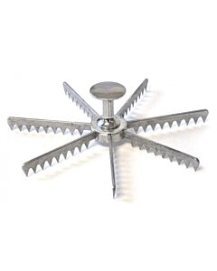 Omcan 7 Slice Aluminum Pie Marker - USA