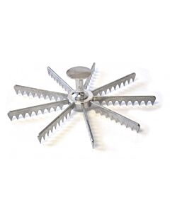 Omcan 9 Slice Aluminum Pie Marker - USA