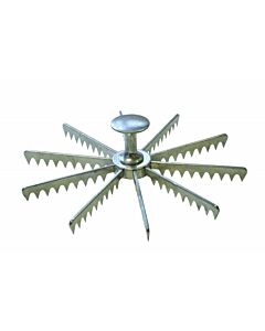 Omcan 10 Slice Aluminum Pie Marker - USA