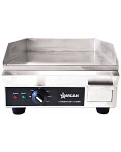 Omcan 21" Countertop Electric Griddle - 1800 W