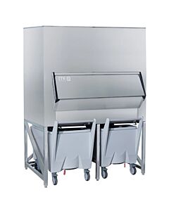 ITV SCD-1800 Ice Transport System - Double Cart - 1433 lbs Capacity