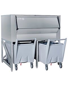 ITV SCD-900 Ice Transport System - Double Cart - l28 Lbs Capacity