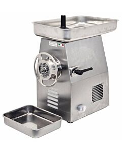 Trento #32 Stainless Steel Meat Grinder with 2.75" Throat Opening - 220V, 3HP