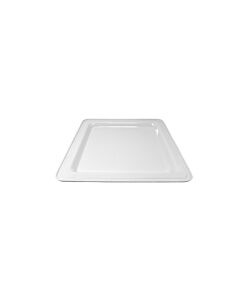 Delfin 16" x 16" x1" White Square Madison Tray TSQ-16BD-28