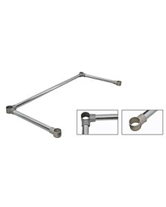 Zanduco Galvanized Leg Brace for Worktable 24"