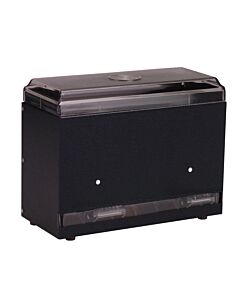 Vollrath 3835-06 Traex Black Single Sided Straw Dispenser