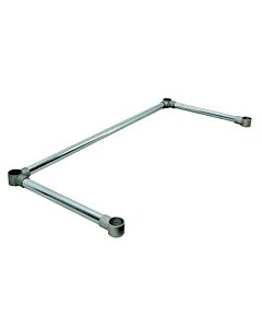 Zanduco Galvanized Leg Brace For Worktable 30" X 48" - USA
