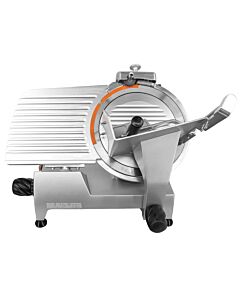 Zanduco 12" Meat Slicer Belt Driven with Fixed Sharpener - 0.4 HP