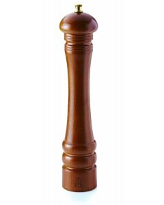 Omcan 30cm Dark Italian Beech Wood Classic Pepper Mill - USA