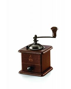 Omcan Manual Coffee Grinder - Beech wood and Steel sheet