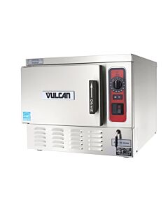 Vulcan C24EO3AF-1100, 3 Pan Countertop Electric Convection Steamer with Autofill, 8 kW