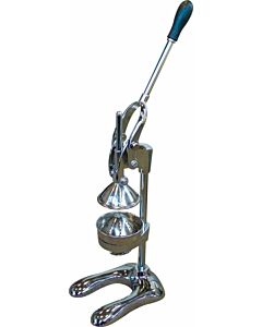 Omcan Chrome Manual Juice Extractor with 5" Cutter Plate Diameter