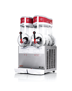 Ugolini GIANT Multi-Functional Double Bowl Granita / Slushy Machine with Magnetic Drive - 2 x 15L / 4 Gal.