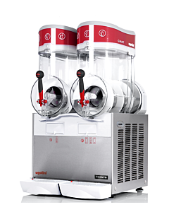 Ugolini GIANT Multi-Functional Double Bowl Granita / Slushy Machine with Magnetic Drive - 2 x 15L / 4 Gal. - CA