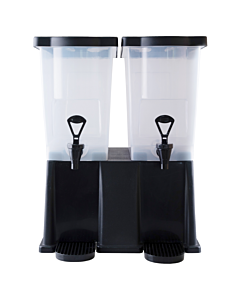 Omcan Double Rectangular Juice Dispenser - 11.4L