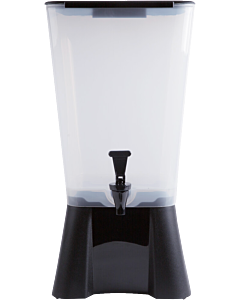 Omcan Single Rectangular Juice Dispenser - 18.9L