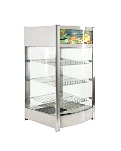 Omcan 18" Elite Series Hot Display Case with 97L Capacity - USA