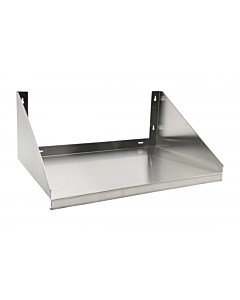 Zanduco Microwave Shelf 20" X 24" 18 gauge 304 Stainless Steel - USA