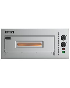 Trento Scratch and Dent Compact Series 30" Single Chamber Pizza Oven with 19.6" Chamber- 3.6 kW, 220 V, 1 Ph - CA