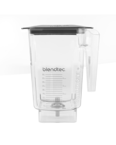 Blendtec 40-630-62 Clear WildSide+ Jar with Black Hard Lid
