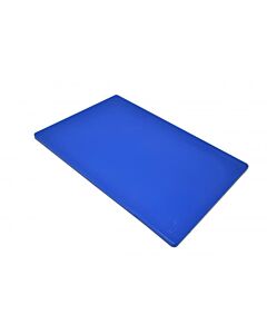 Omcan 12" x 18" x 1/2" Colored Cutting Board - Blue - CA