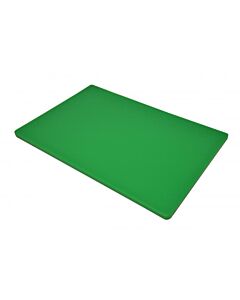 Omcan 12" x 18" x 1/2" Colored Cutting Board - Green - CA