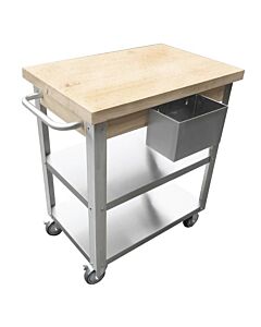 Omcan Mobile Food Preparation Table/Cart