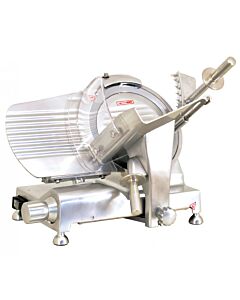 Omcan 10" Belt-Driven Meat Slicer - 110V, 0.20 HP