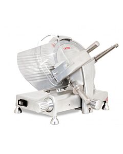 Omcan 12" Belt-Driven Meat Slicer with Blade Locker